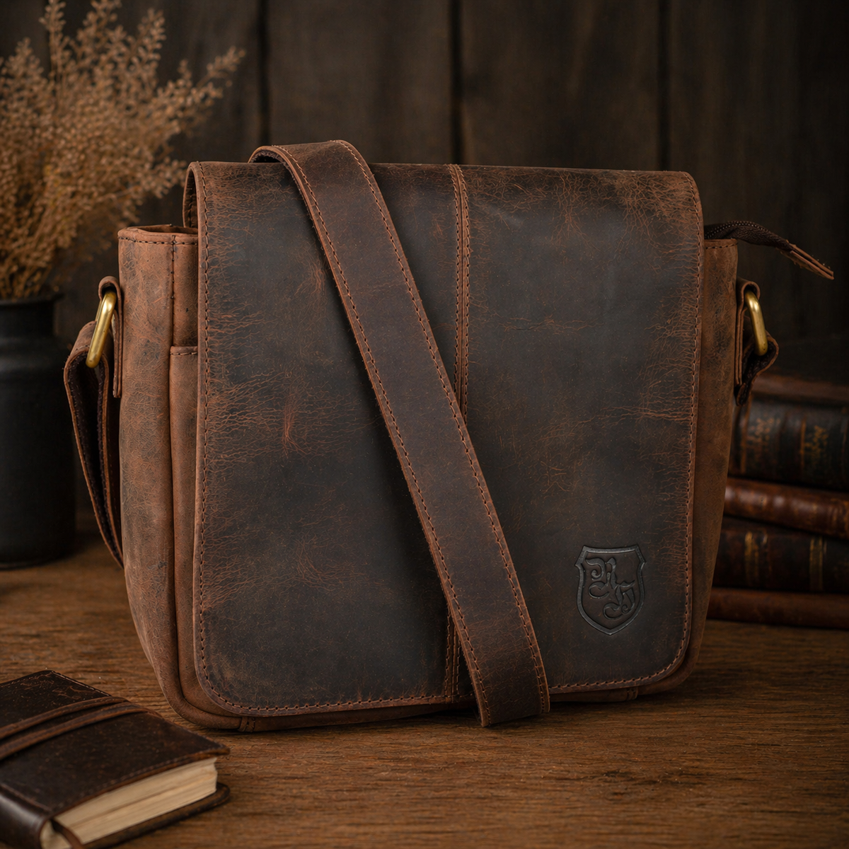 Cross-Over Tasche Paul aus Büffelleder