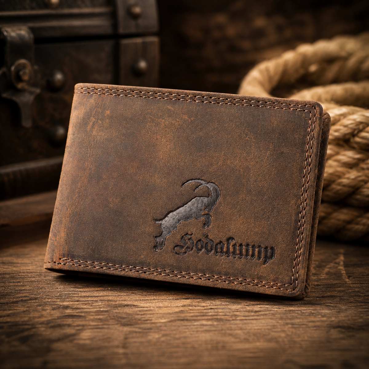 Buam Jeans Wallet made of buffalo leather