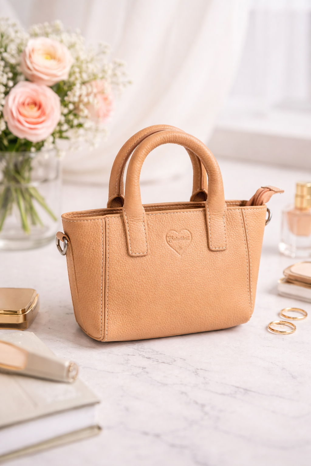 Borsa shopper soft Peach