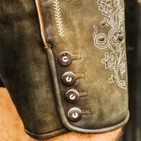 Hodalump Lederhose aus Ziegenleder, Ansicht 3
