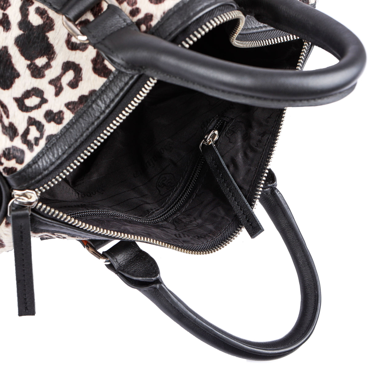 Borsa Leo Ratschkatl in pelle di bufalo, vista 6