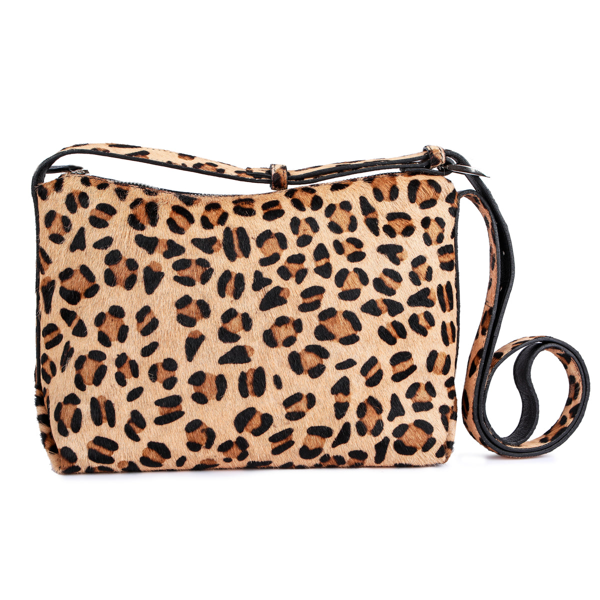 Borsa Leopardo Ratschkatl in pelle di bufalo, vista 3
