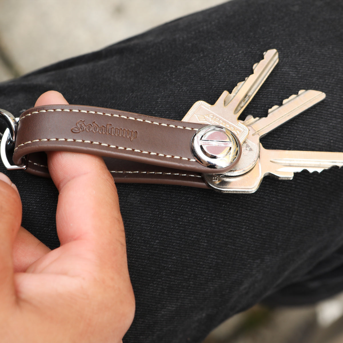 Hodalump Key Organiser made of genuine leather, view 4