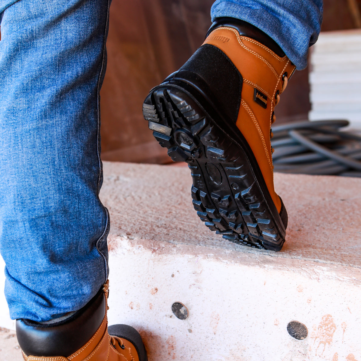 Hodalump Boots made of genuine leather, view 2