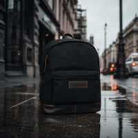 Hodalump City Rucksack color aus Büffelleder in Schwarz-Braun, Ansicht 9