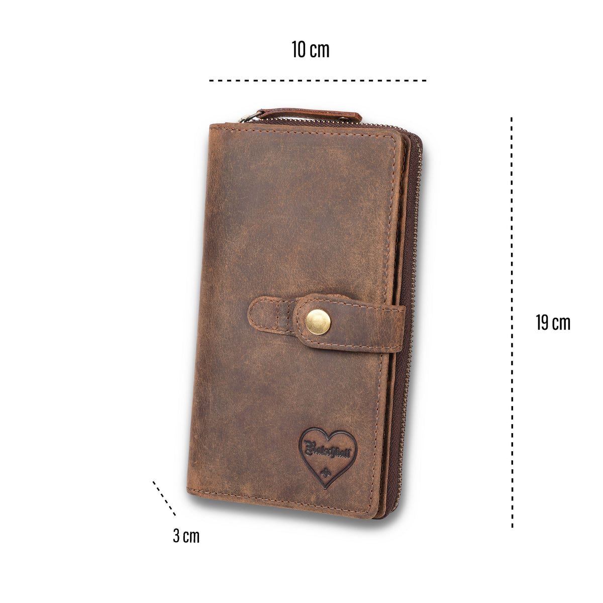 Large Wallet Soferl made of buffalo leather, view 9