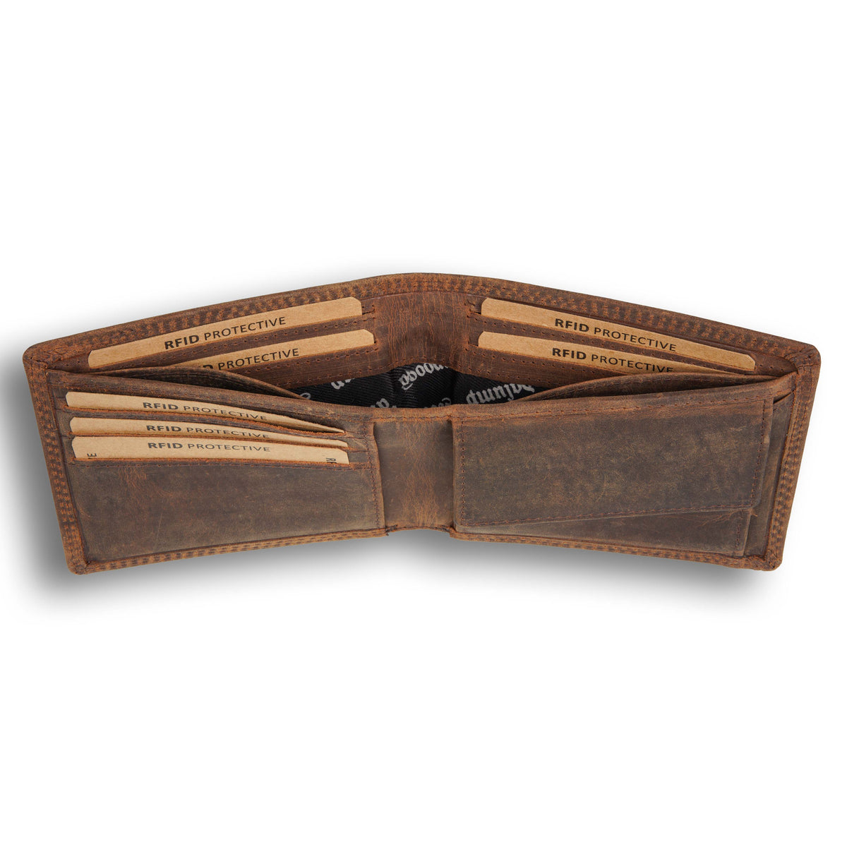 Flat Wallet Benny made of buffalo leather, view 5