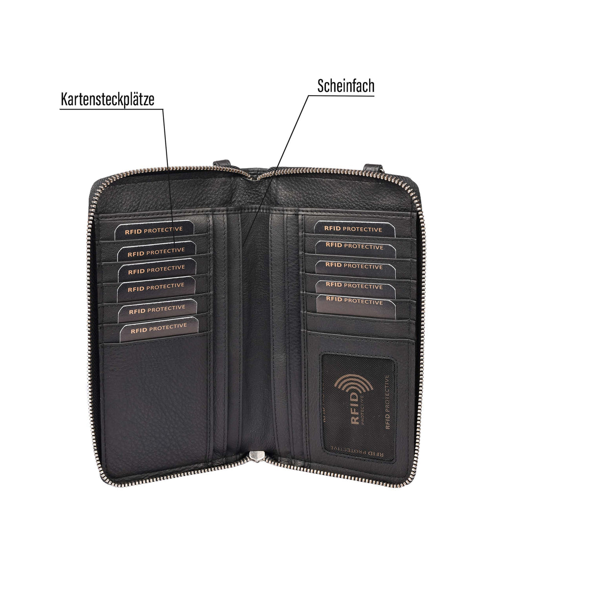 Smarte Handytasche passend für jedes Handy Tasche Hodalump & Ratschkatl 