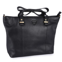 Shopper Handbag Luise made of buffalo leather, view 18