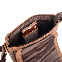 Sac Cross-Over Paul en cuir de buffle, vue 5