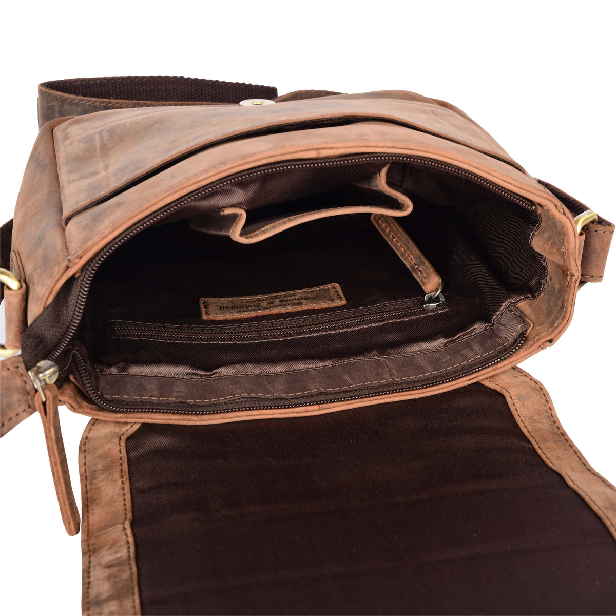 Sac Cross-Over Paul en cuir de buffle, vue 6